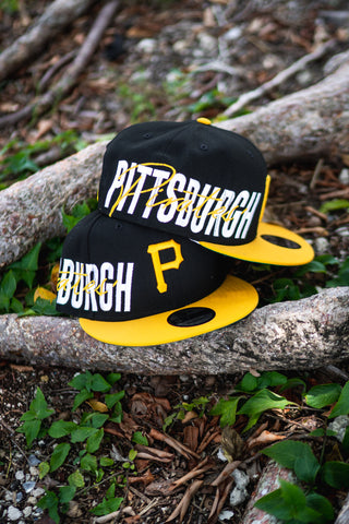 New Era Pittsburgh Pirates Side Script Snapback - New Era