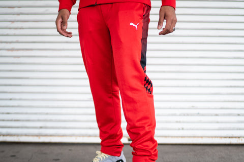 Puma Scuderia Ferrari Race T7 Men's Track Pants (Red) - Puma