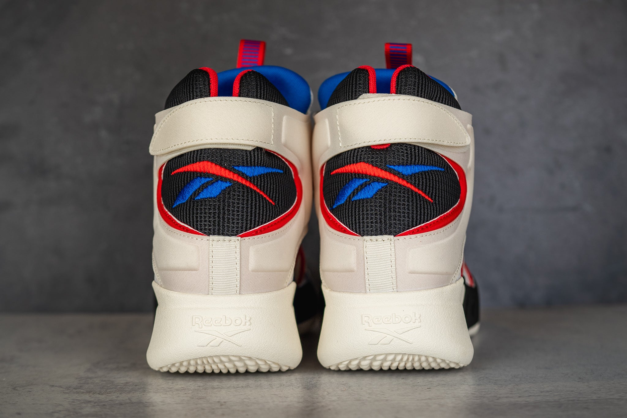 Reebok Instapump Fury Zone Mid (Classic White / Vector Red / Vector Blue) - Reebok