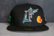 New Era Florida Marlins City Transit Pack 59Fifty Fitted Cap (Black) - New Era