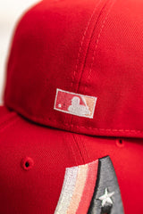 New Era Houston Astros Silver Anniversary Peanut UV (Red/Black) - New Era