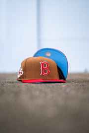 New Era Boston Red Sox 1961 ASG Sky UV (Peanut/Red) - New Era