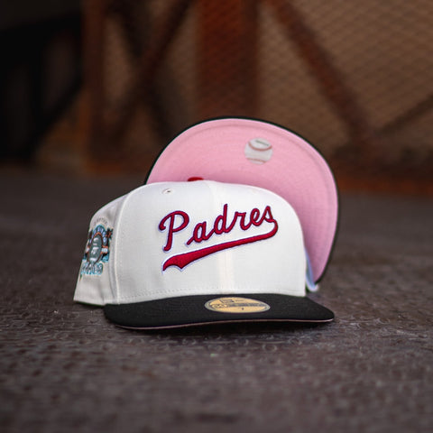 New Era San Diego Padres Stadium Patch Pink UV (Off White/Black
