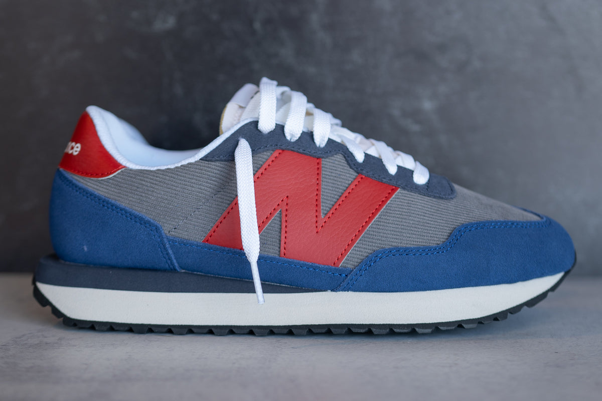 New Balance 237 Corduroy Pack (Blue/Red) - MS237LE1  display picture 3