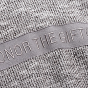 Honor The Gift Howard Knit Hoodie (Heather Stone) - Honor The Gift