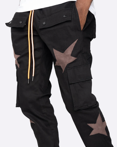 EPTM Stardom Cargo Pants (Black) - EPTM