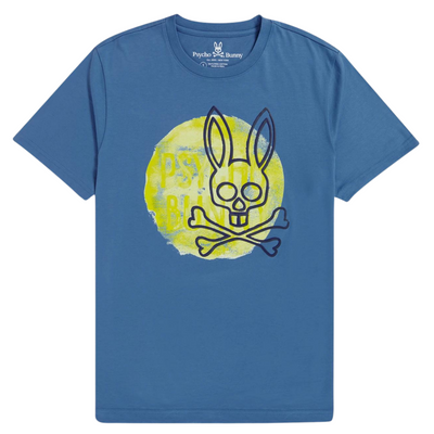 Psycho Bunny Arnell Graphic Tee (Celestial Blue) - Psycho Bunny
