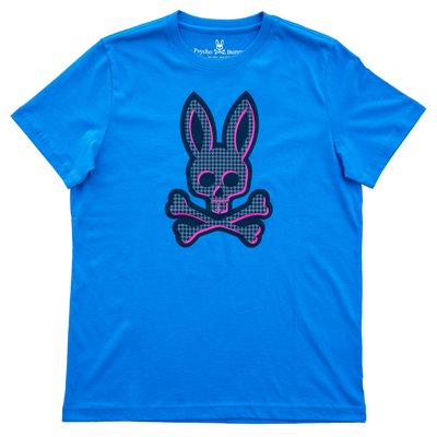 Psycho Bunny Drake Graphic Tee (Glacial Blue) - Psycho Bunny