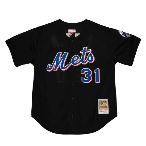 Mitchell & Ness Authentic Mike Piazza New York Mets 2000 Button Front Jersey - Mitchell & Ness